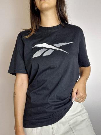 T-shirt vintage noir Reebok M