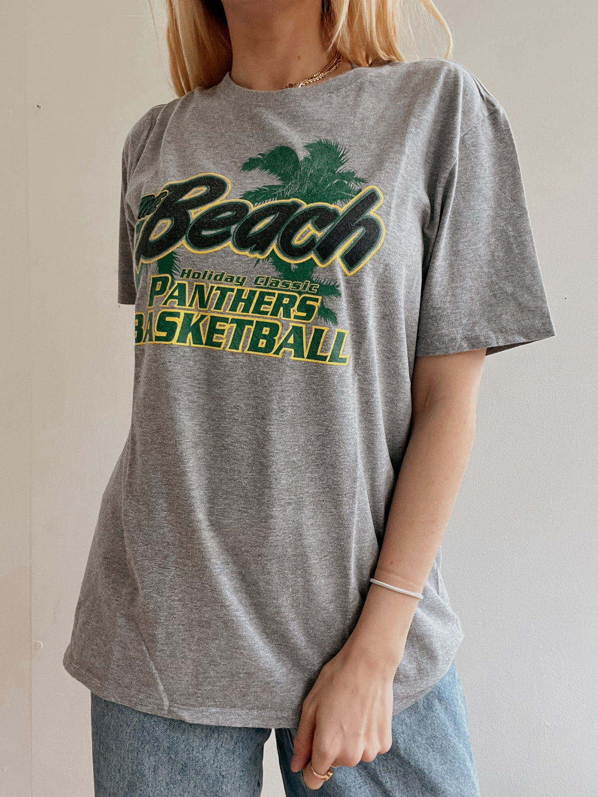 Nike hellgraues Vintage T-Shirt L