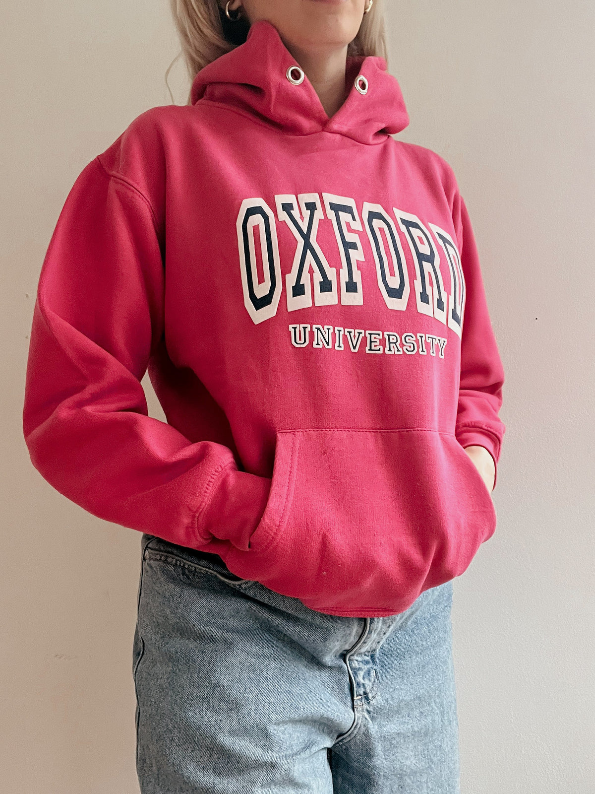 White and blue jacket with orange collar Adidas XL