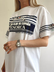 T-shirt vintage américain blanc XL