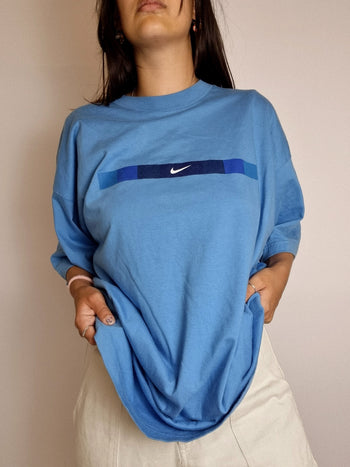 Vintage blaues Nike XL T-Shirt