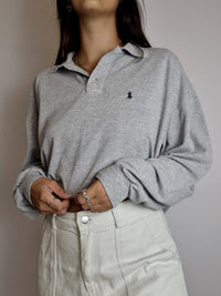 Polo Ralph Lauren gris clair L