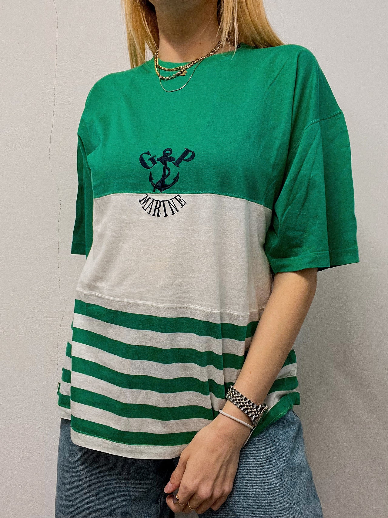 T-shirt vintage vert L