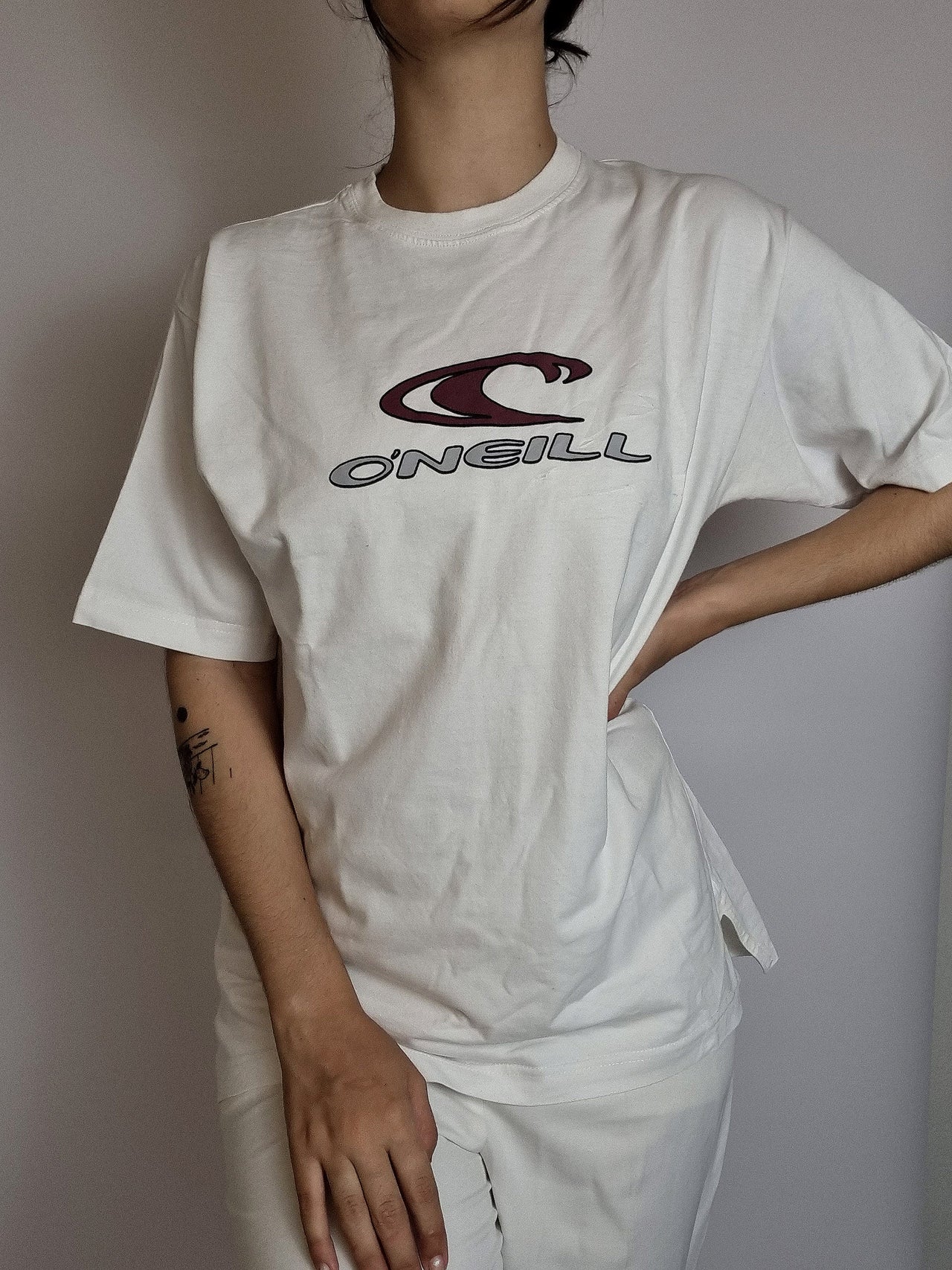 T-shirt vintage blanc O’Neill L