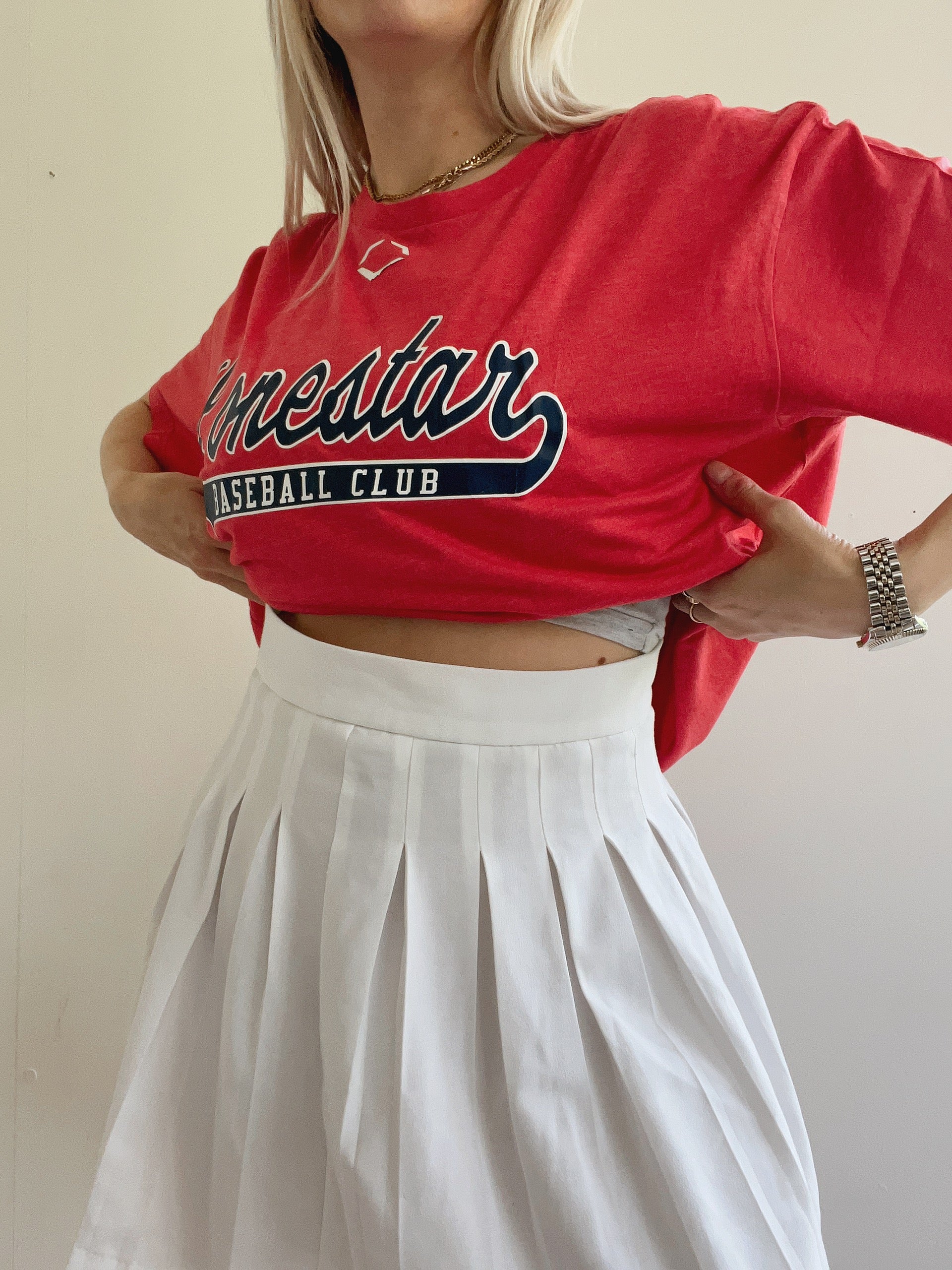 Red Adidas T-Shirt S