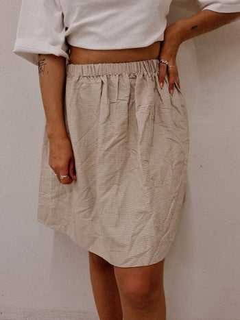 Jupe vintage beige S/M