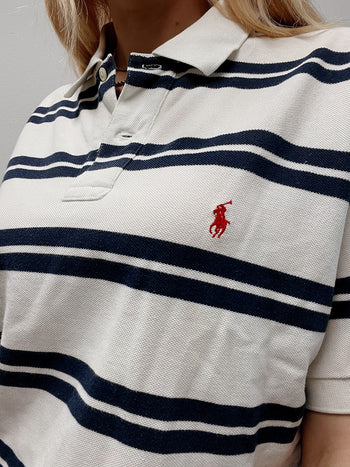 Polo Ralph Lauren blanc et bleu L