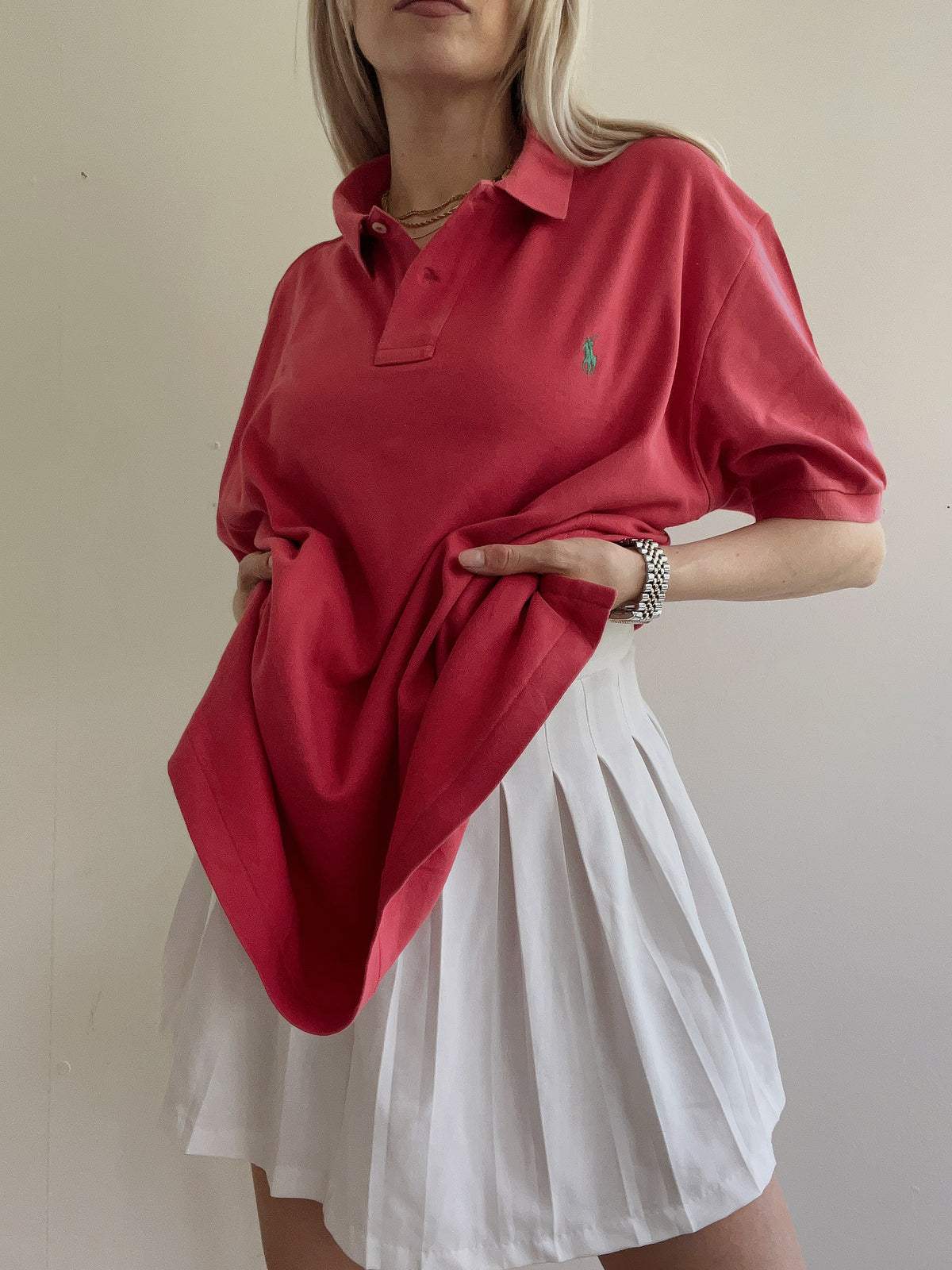 Red Adidas T-Shirt S
