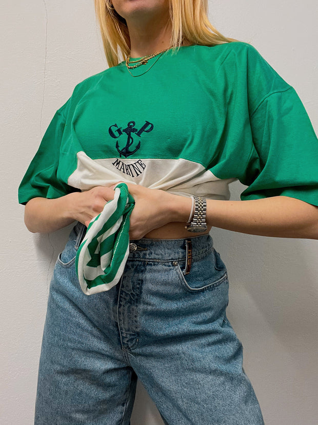 T-shirt vintage vert L