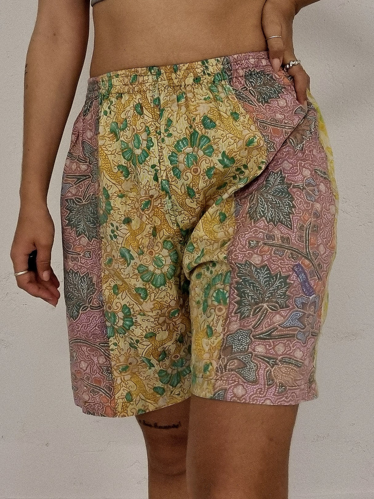 Short vintage pastel M/L