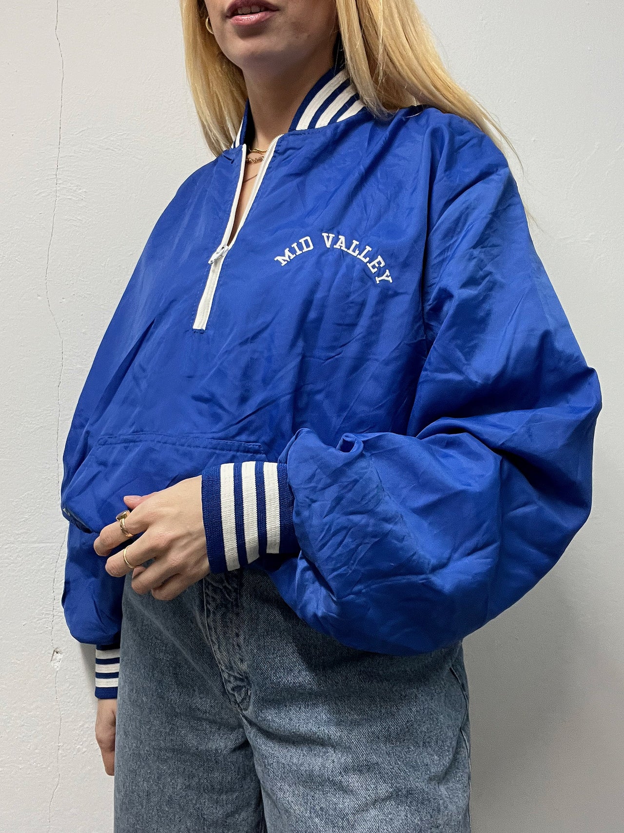 Veste bomber américaine bleue XL