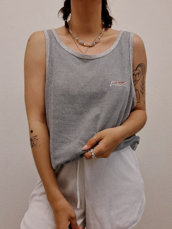 Fila XL Vintage-Tanktop in Grau