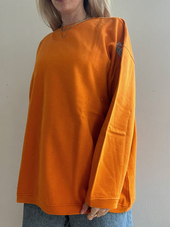 Vintage amerikanischer Pullover orange XL