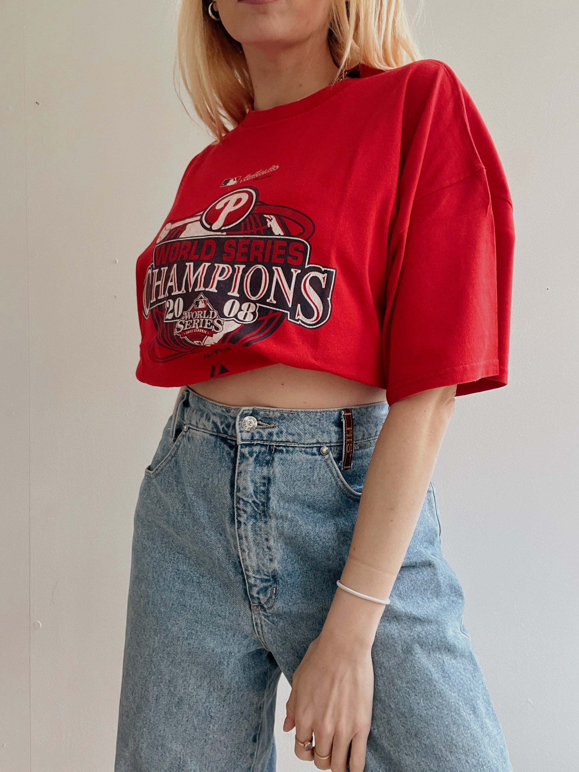 Red Adidas T-Shirt S