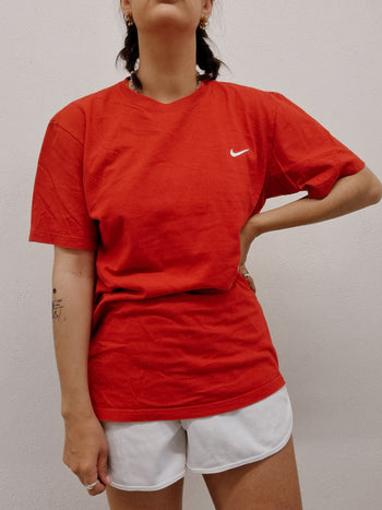 Vintage rotes Nike M T-Shirt