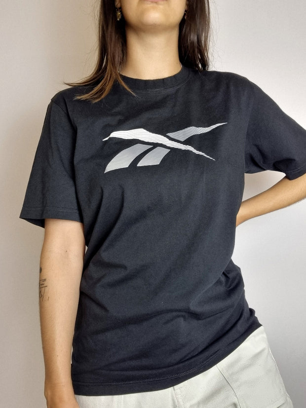 T-shirt vintage noir Reebok M