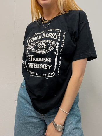 T-shirt vintage noir Jack Daniel’s S