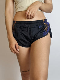Vintage schwarze Mini-Shorts Nike S