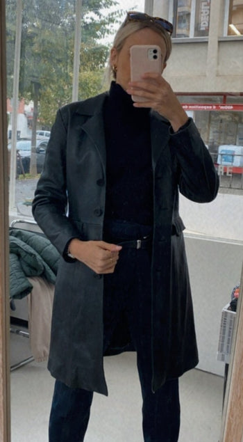 Black Weekday L Coat