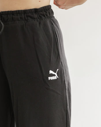 Pantalon jogging noir Puma "Classics Relaxed Jogger" L