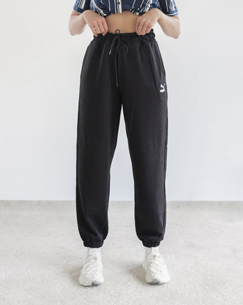 Pantalon jogging noir Puma "Classics Relaxed Jogger" L