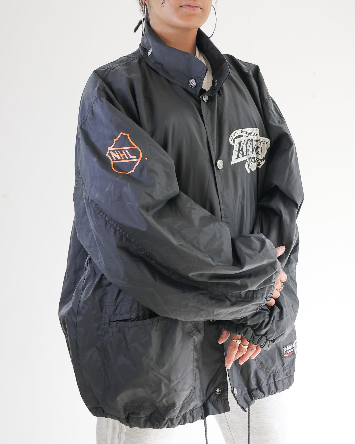 Schwarze Kaway-Jacke Los Angeles Kings M 