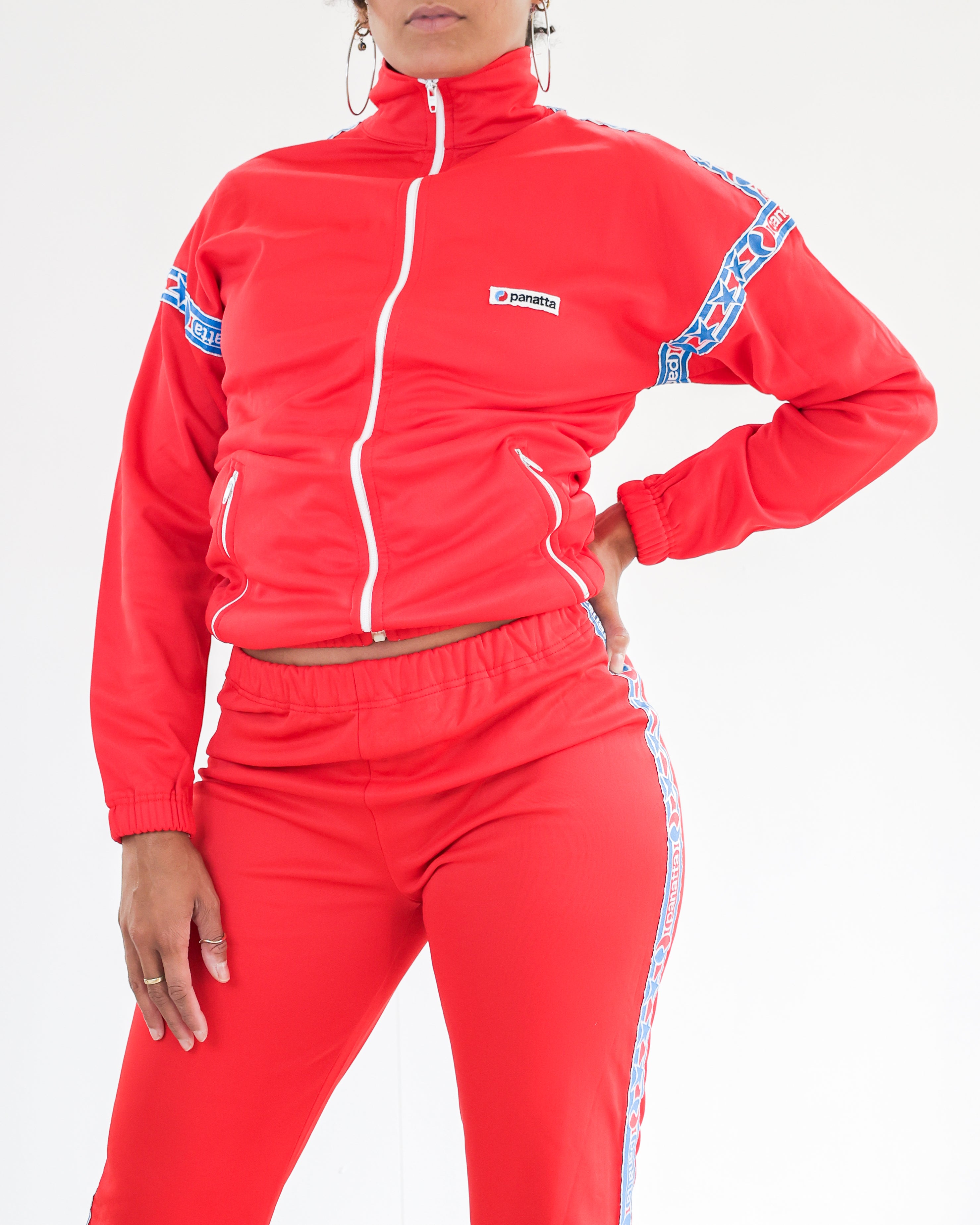 Ensemble de jogging rouge Panatta S