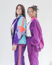 Ensemble de jogging Adidas violette et verte L