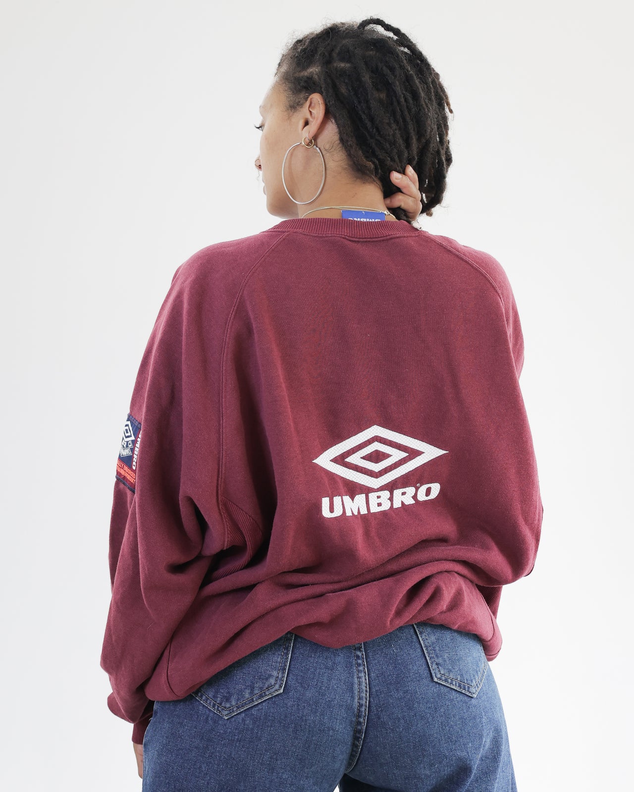 Pull Umbro bordeaux L