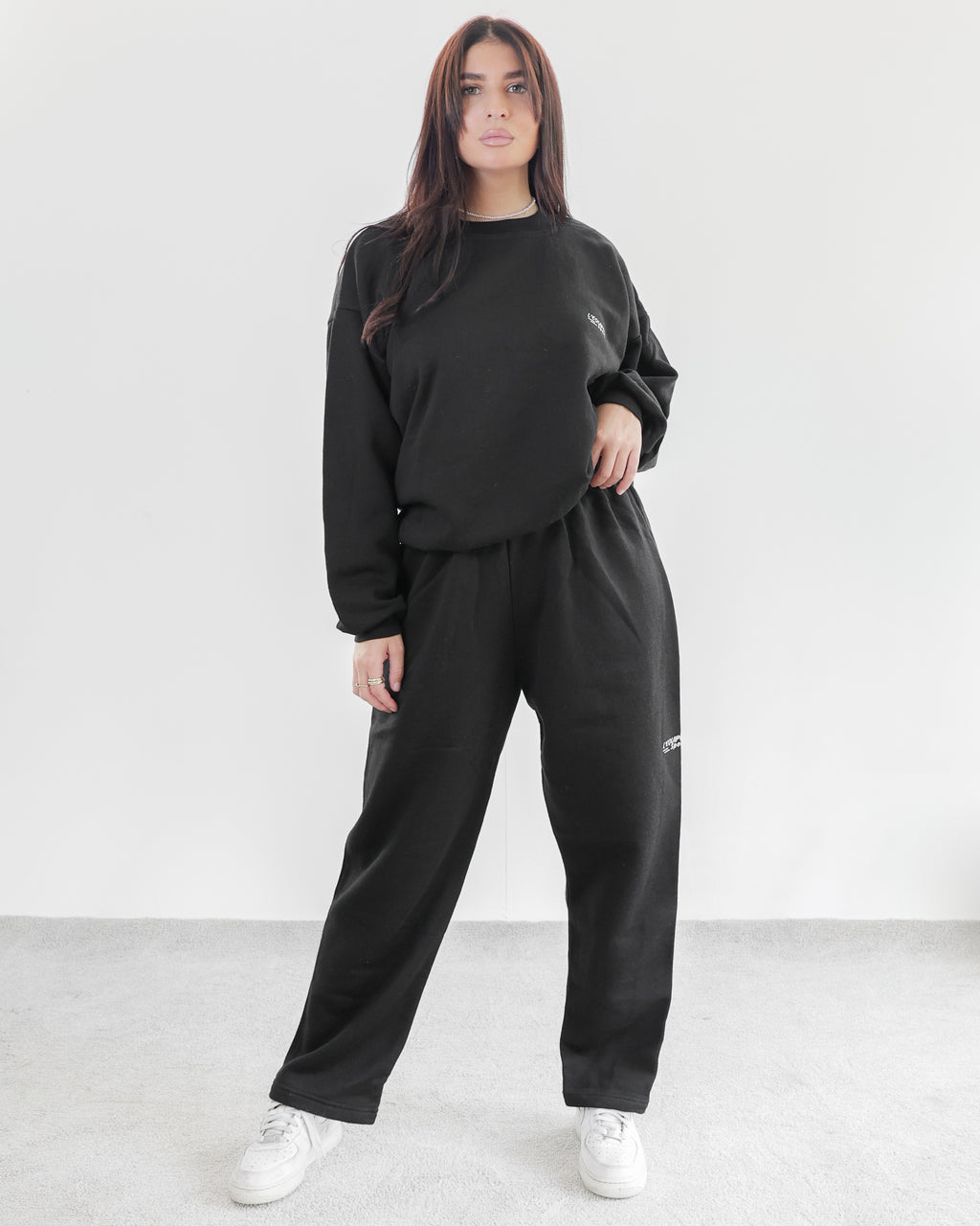 Ensemble de jogging noir L'équipe Sport M