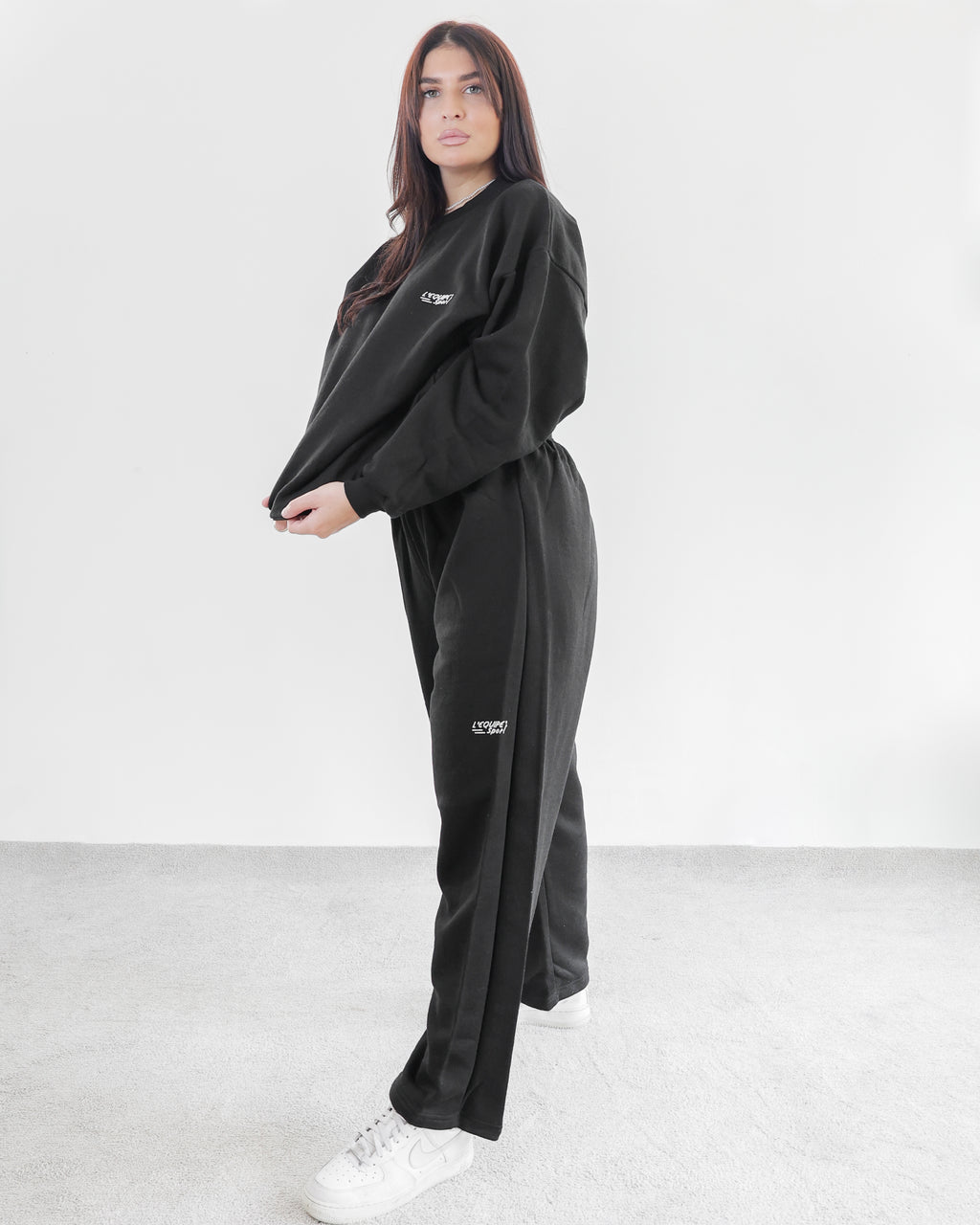 Ensemble de jogging noir L'équipe Sport M