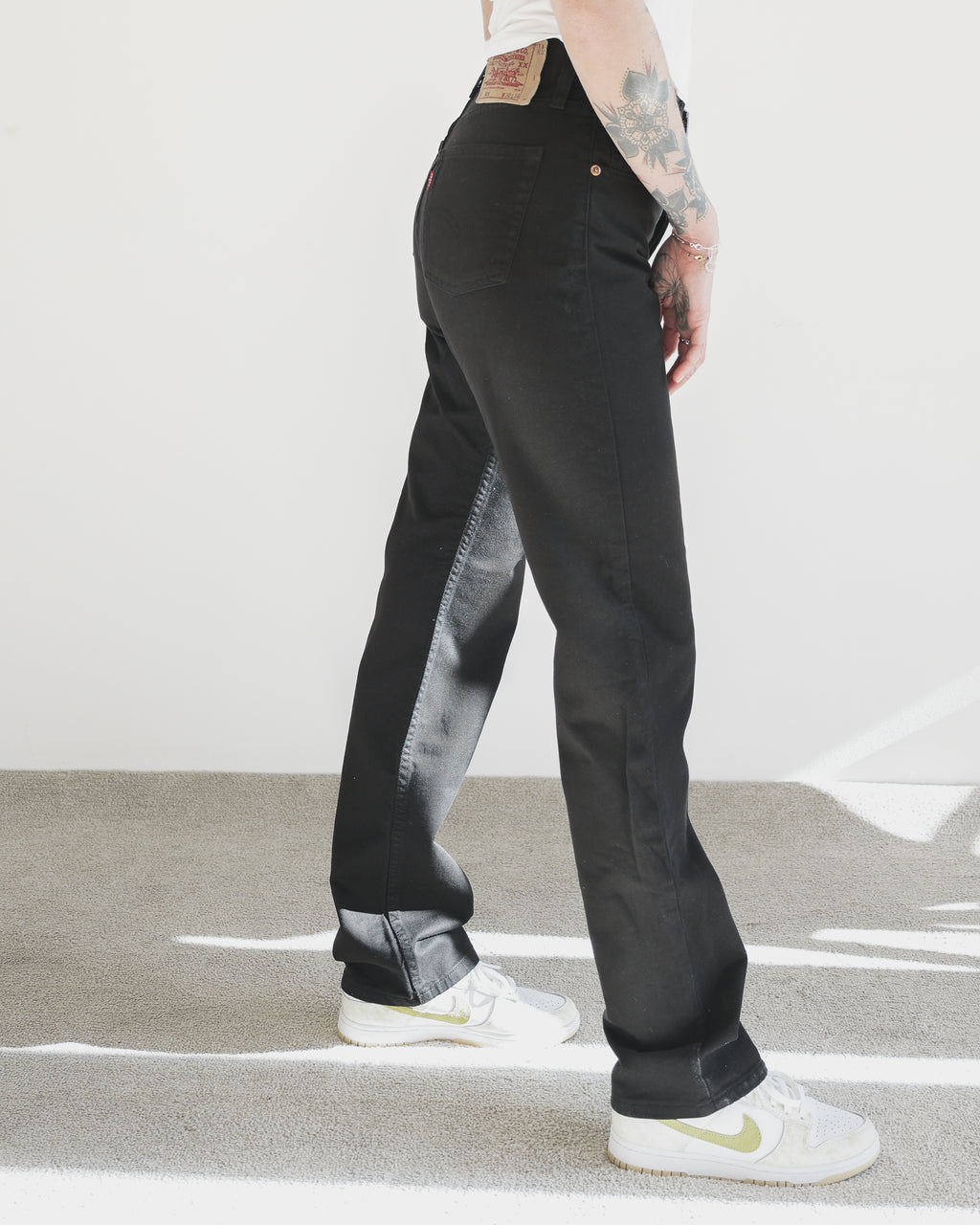 Levi's 501 schwarze Jeanshose W30 L36