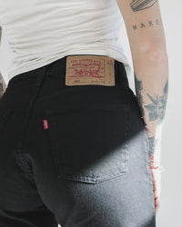 Levi's 501 schwarze Jeanshose W30 L36