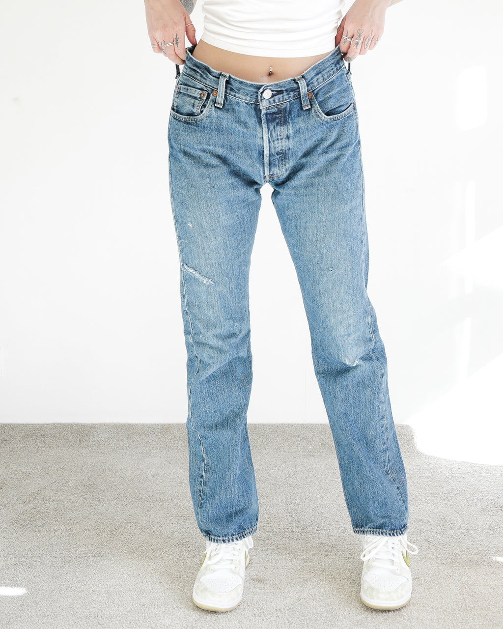 Pantalon Jeans Levi's 501 bleu W30 L32