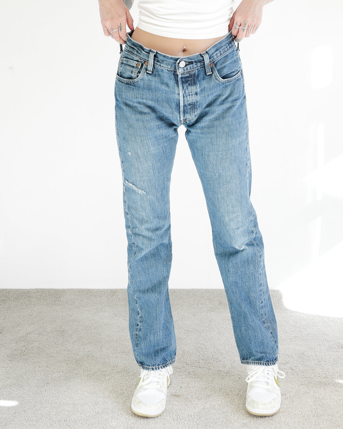 Pantalon Jeans Levi's 501 bleu W30 L32