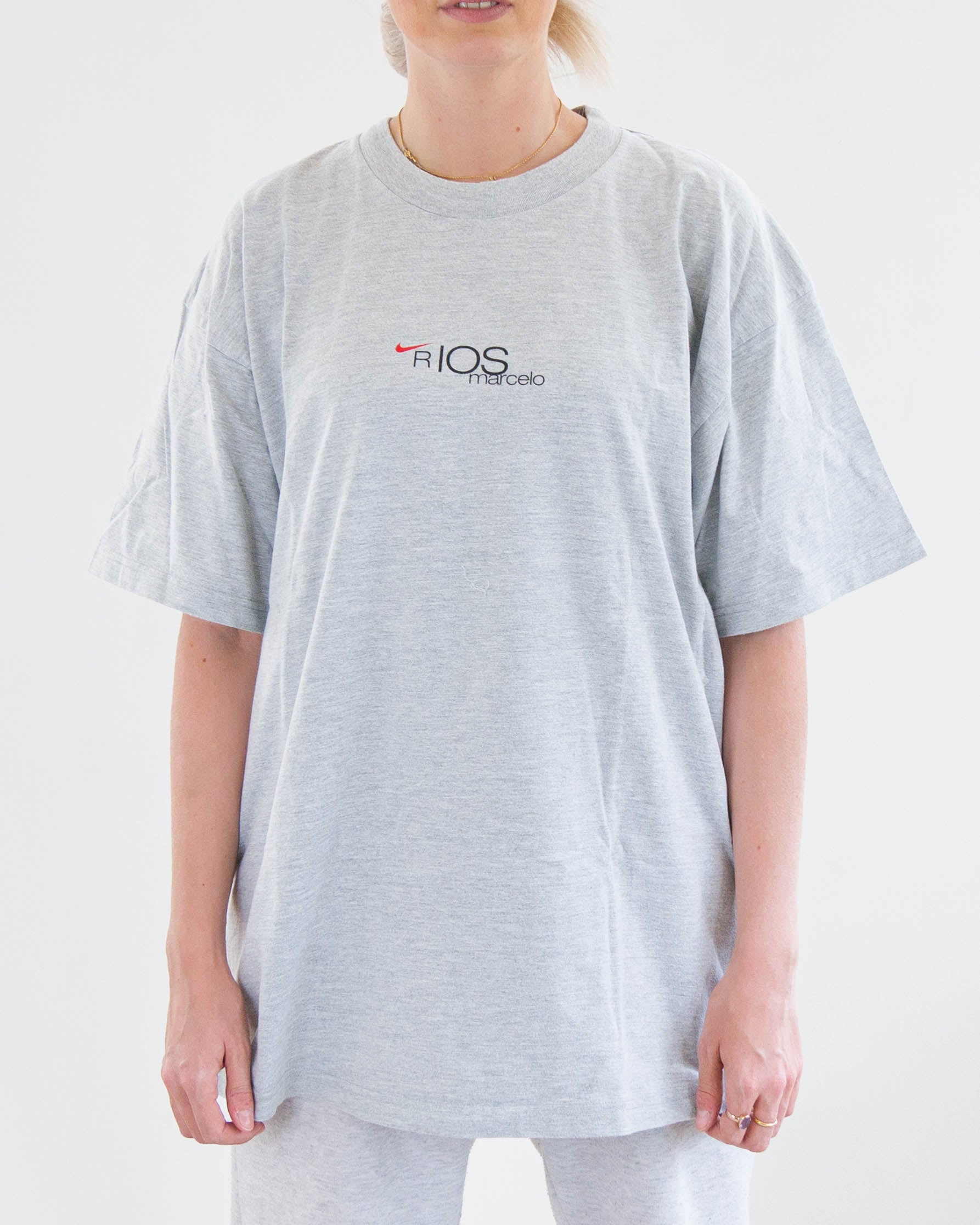 E. T-shirt gris "Rios Marcelo" Nike L