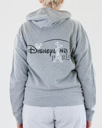 Gray Disney sweater with zip M