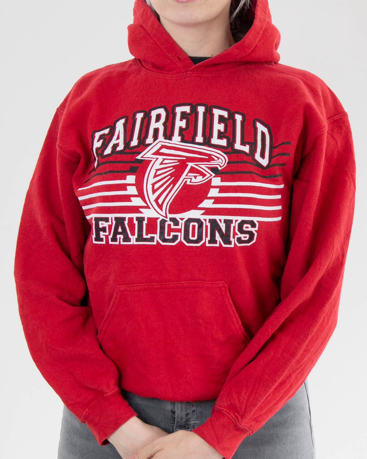 Red USA sweater"Fairfield Falcons"S