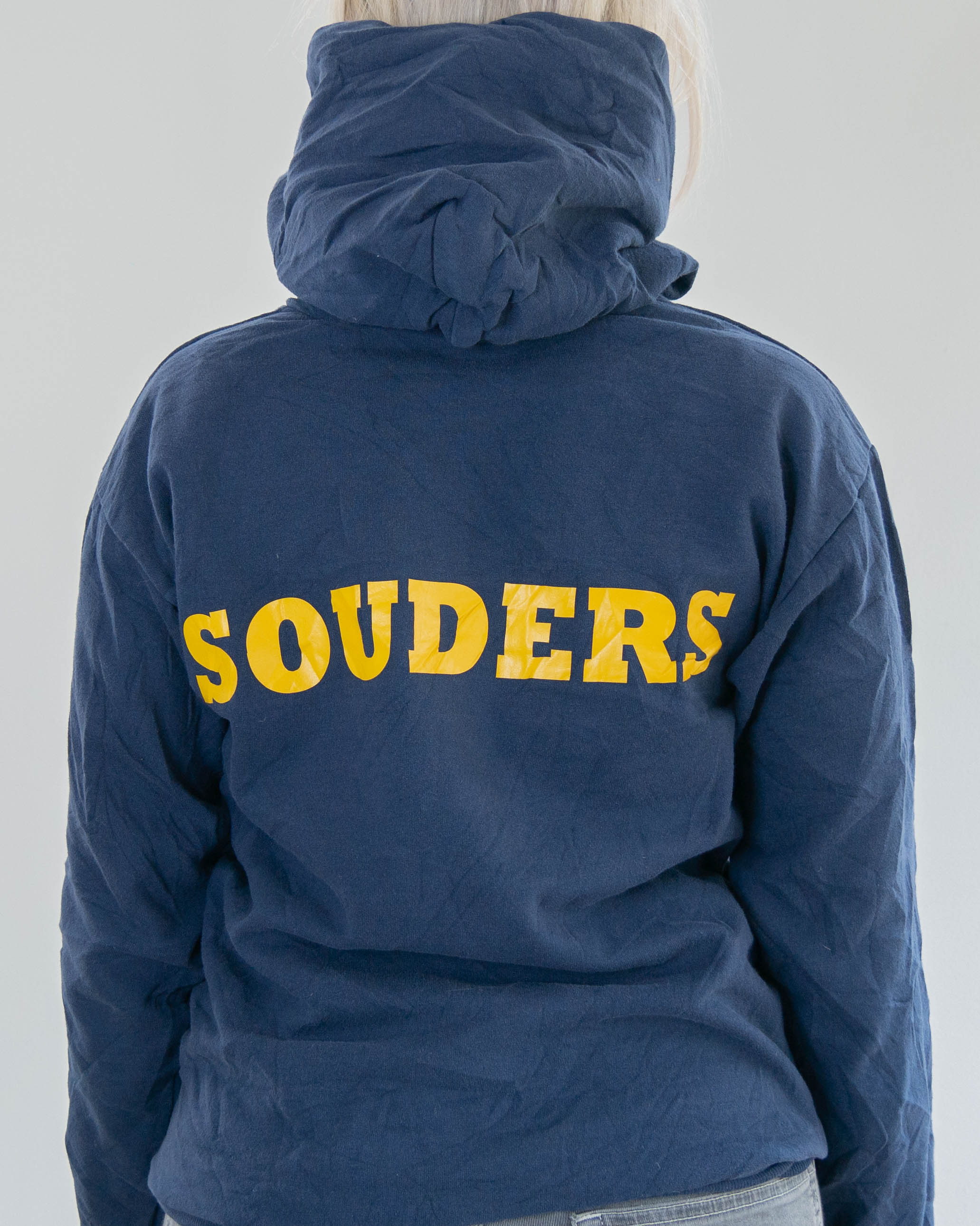 Navy blue USA sweater"Ponderosa Bobcats"S/M