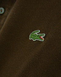 Polo à manches longues brun Lacoste L