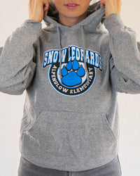 Gray USA"Snow Leopards"sweater M