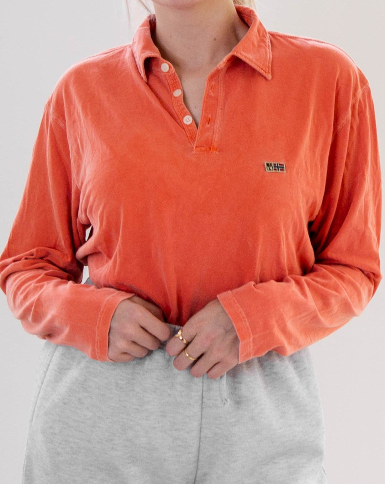 Long sleeve polo shirt Napapijri L