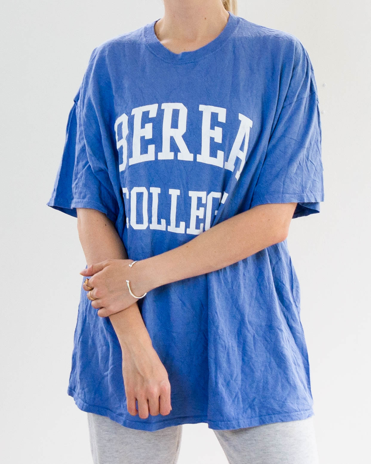 T-shirt USA bleu ciel "Berea College" XXL