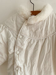 Veste doudoune blanche Yves Saint Laurent 1 an
