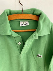Polo manches courtes vert Lacoste 10-12 ans