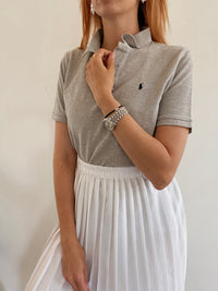 Polo Ralph Lauren gris clair S