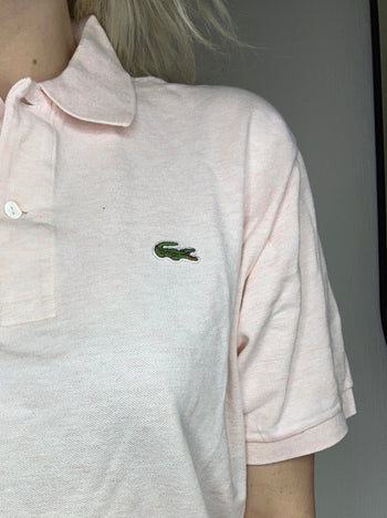 E.Polo à manches courtes rose clair Lacoste XL