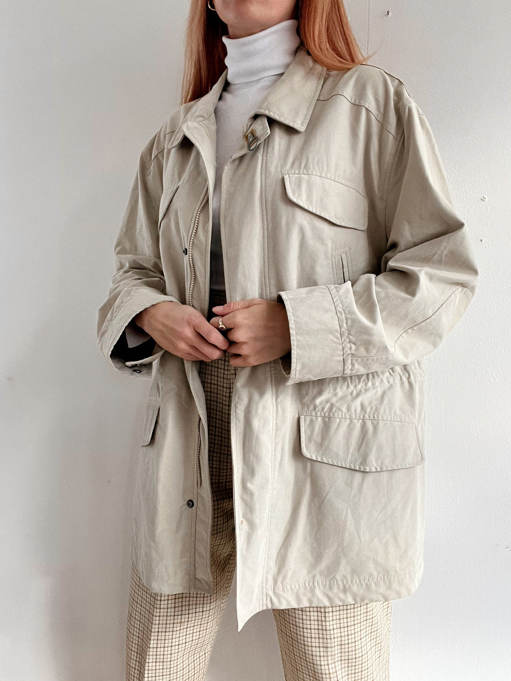 Black Weekday L Coat