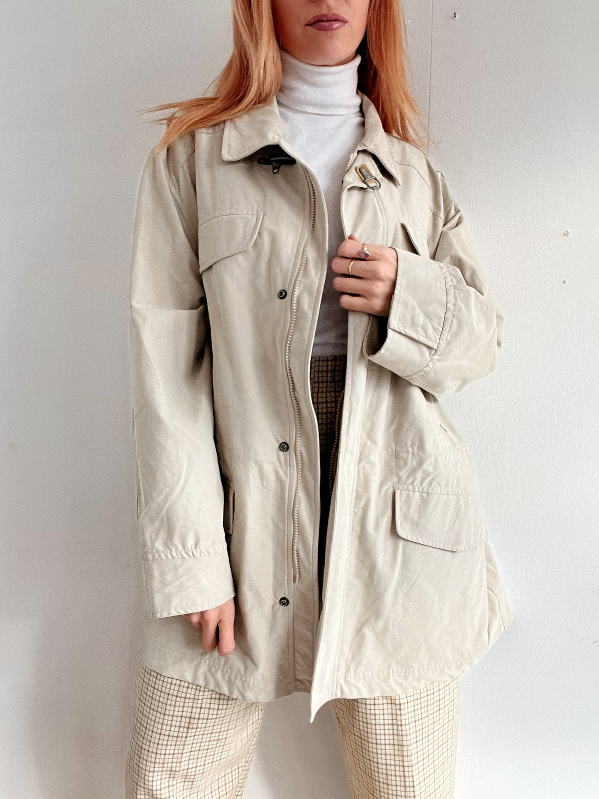 Black Weekday L Coat