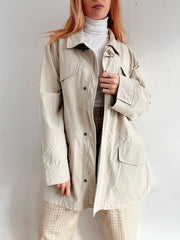 Veste mi-saison à poche beige beige XL